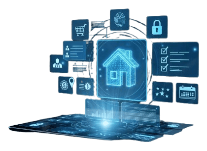TacTech.AI real estate platform connecting listings, leads, CRM, and property management